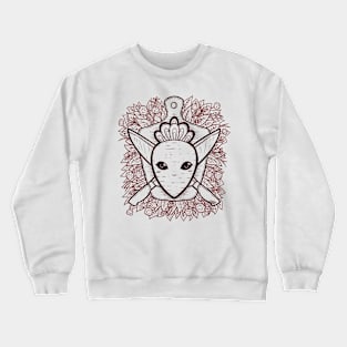 Carrot and Knife Coat of Arms Crewneck Sweatshirt